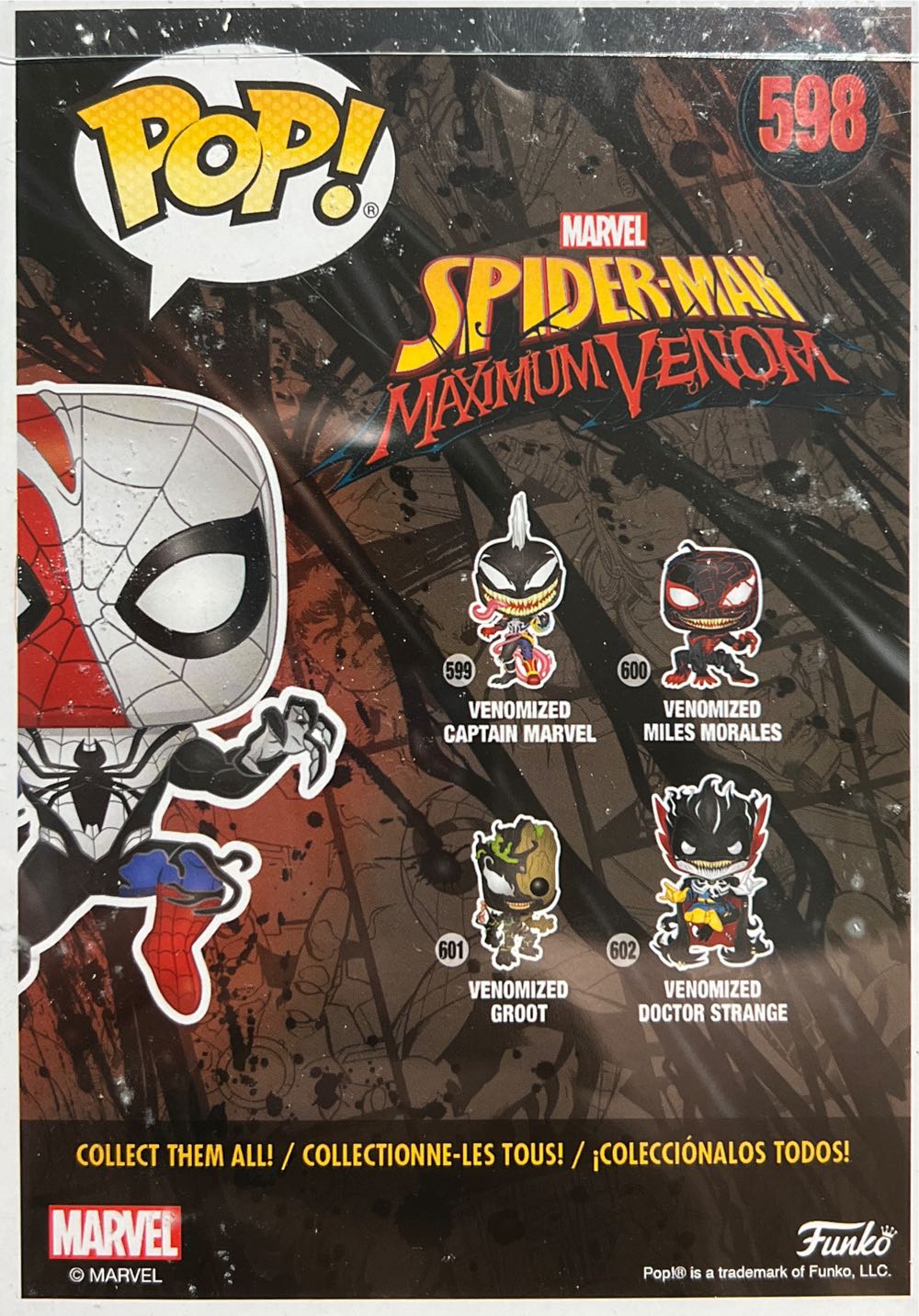 Venomized Spider-man - Spider-Man vinyl figure collectible - Main Image 2