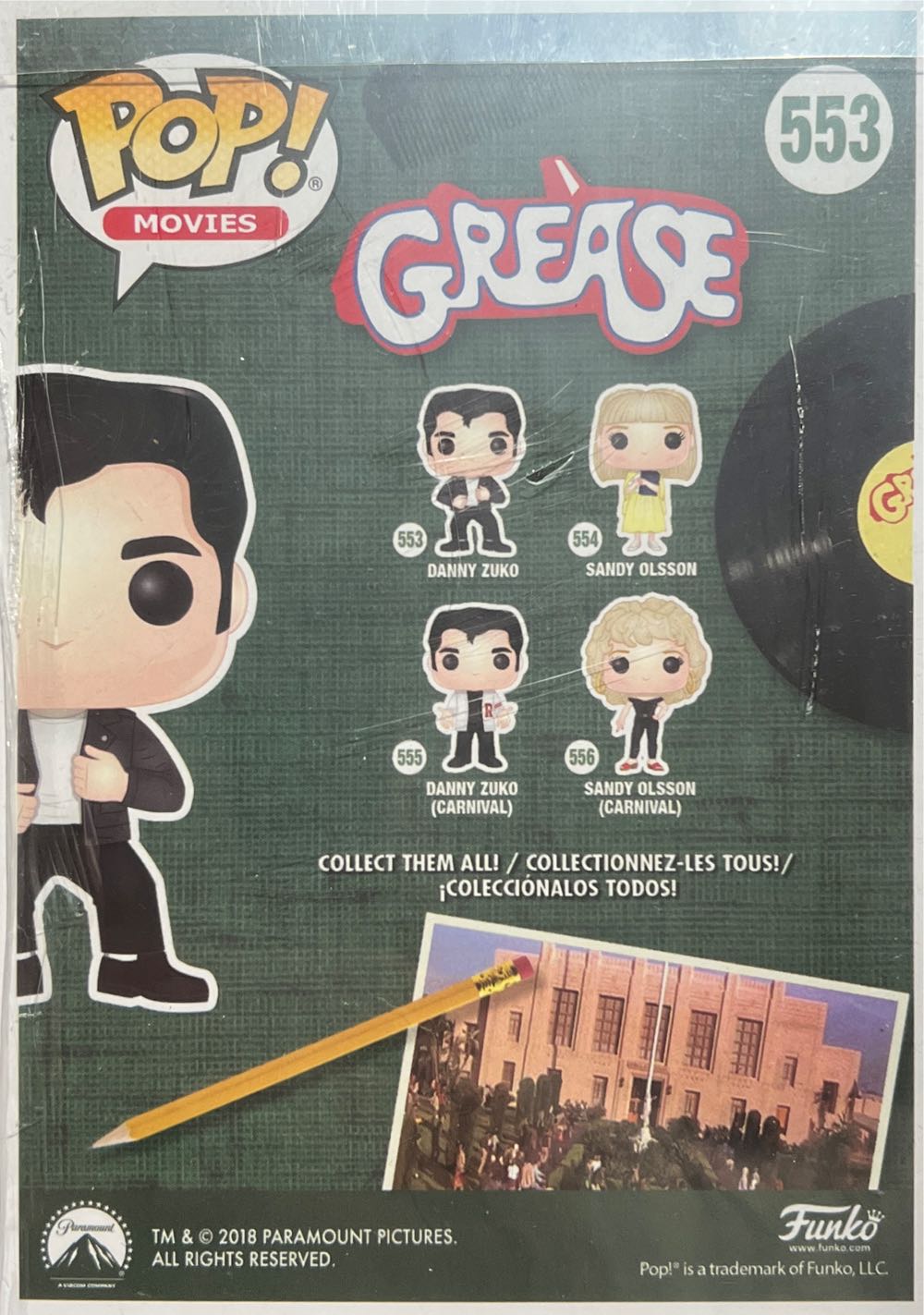 Danny Zuko  vinyl figure collectible - Main Image 2