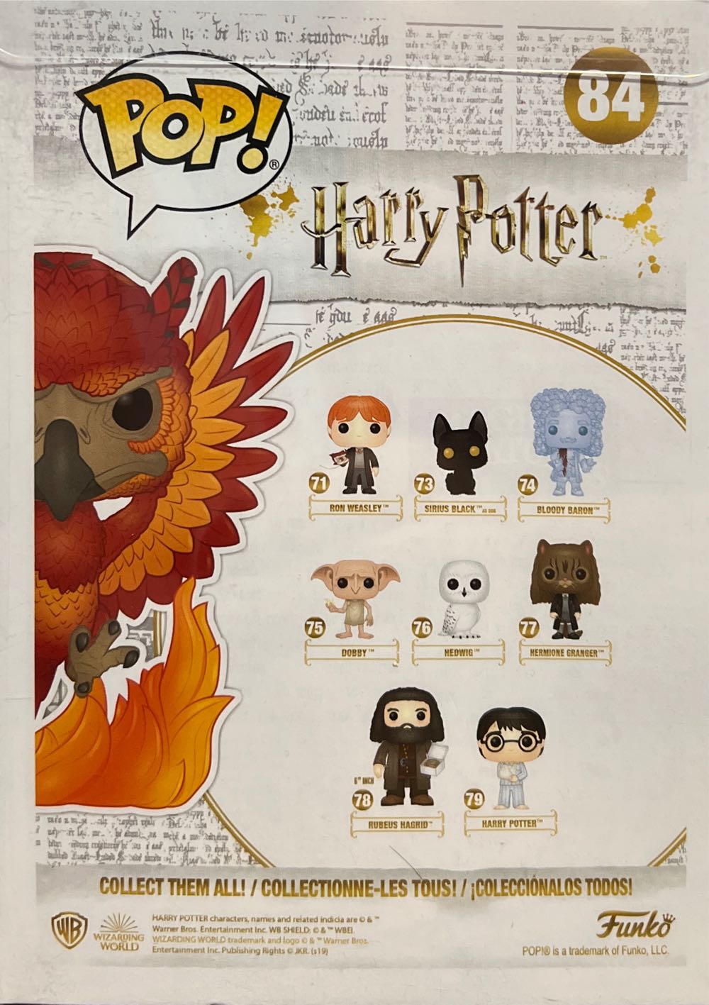 Fawkes - Harry Potter vinyl figure collectible - Main Image 2