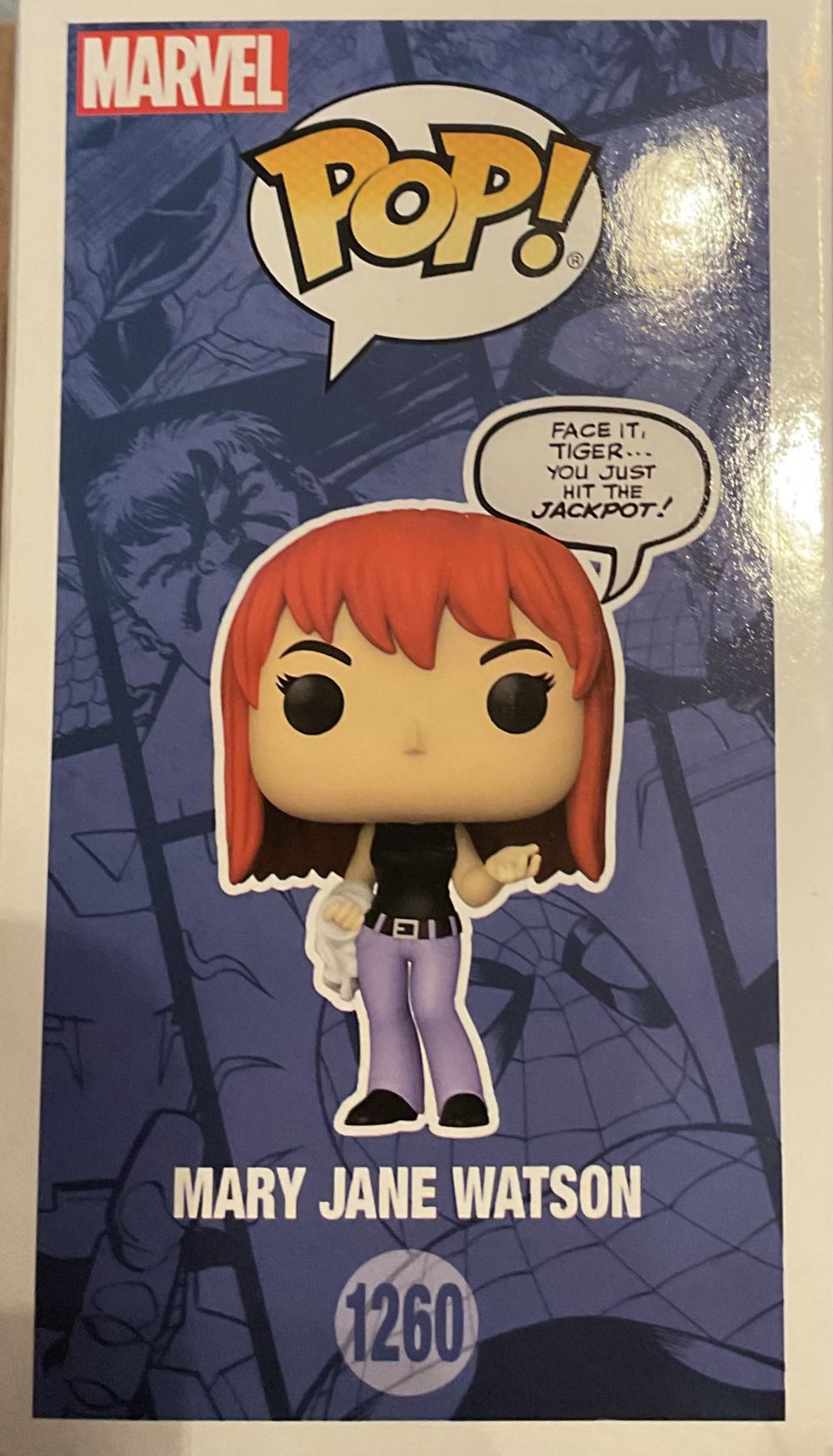 Mary Jane Watson - Marvel Universe vinyl figure collectible [Barcode 889698719124] - Main Image 3