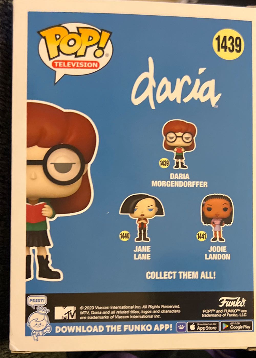 Daria Morgendorffer  vinyl figure collectible [Barcode 889698721431] - Main Image 2