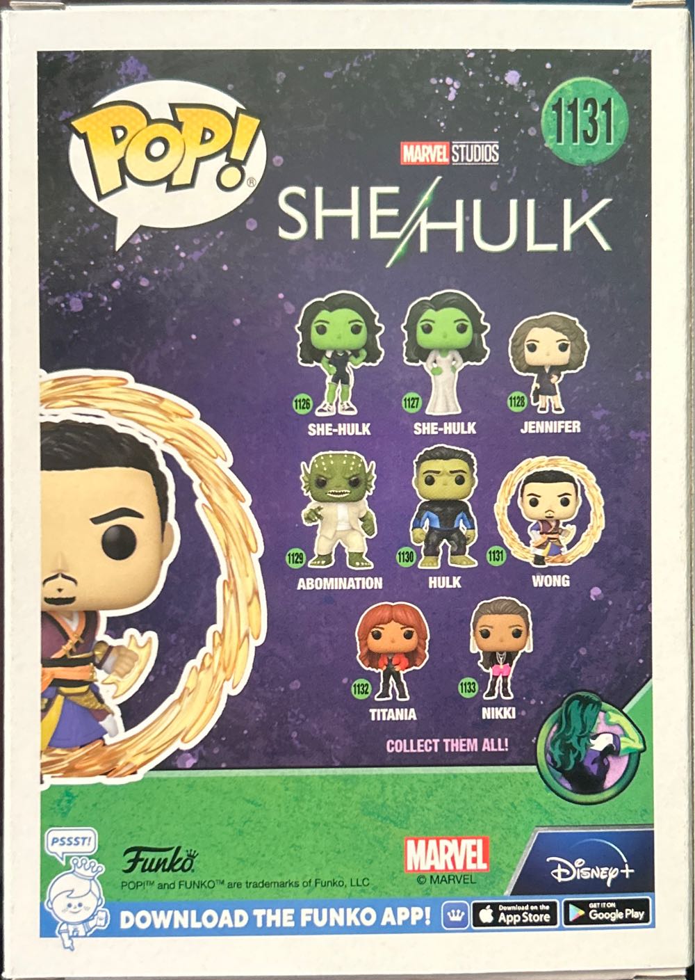 Wong  vinyl figure collectible - Main Image 2