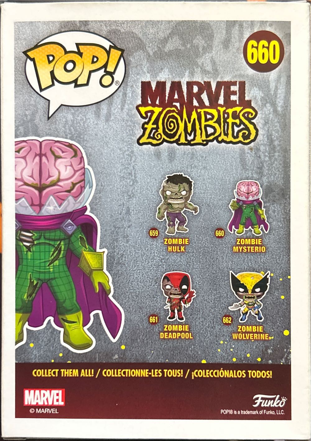 Zombie Mysterio  vinyl figure collectible - Main Image 2