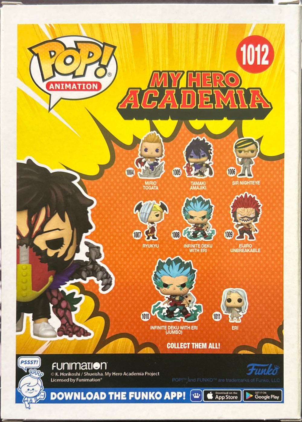 Overhaul - My Hero Academia vinyl figure collectible - Main Image 2