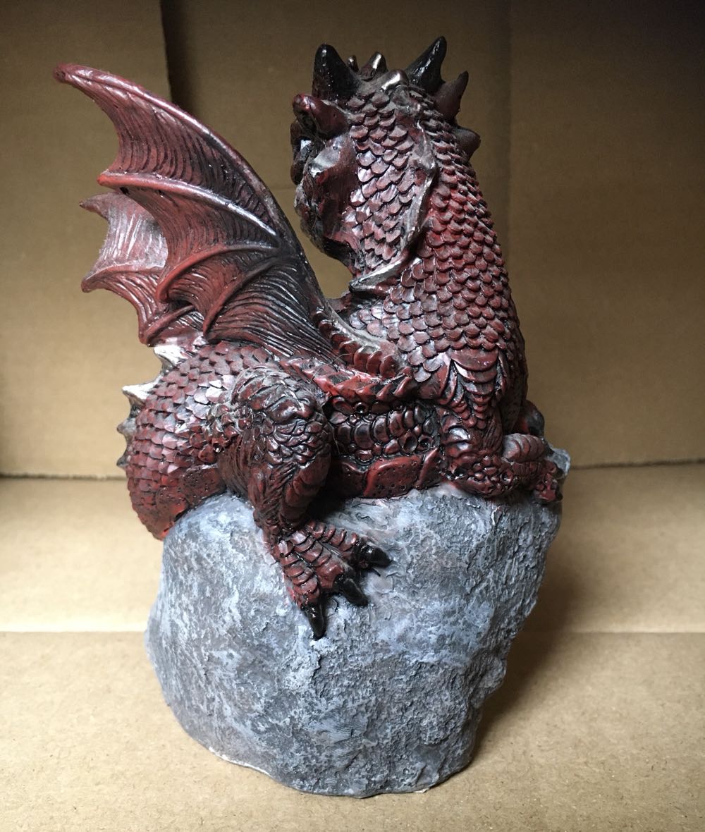 DRABYGE Baby Dragon On Geode With Eggs  vinyl figure collectible - Main Image 2