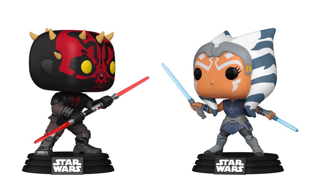 Darth Maul Vs. Ahsoka 2-Pack - Star Wars: Clone Wars vinyl figure collectible [Barcode 889698743273] - Main Image 3