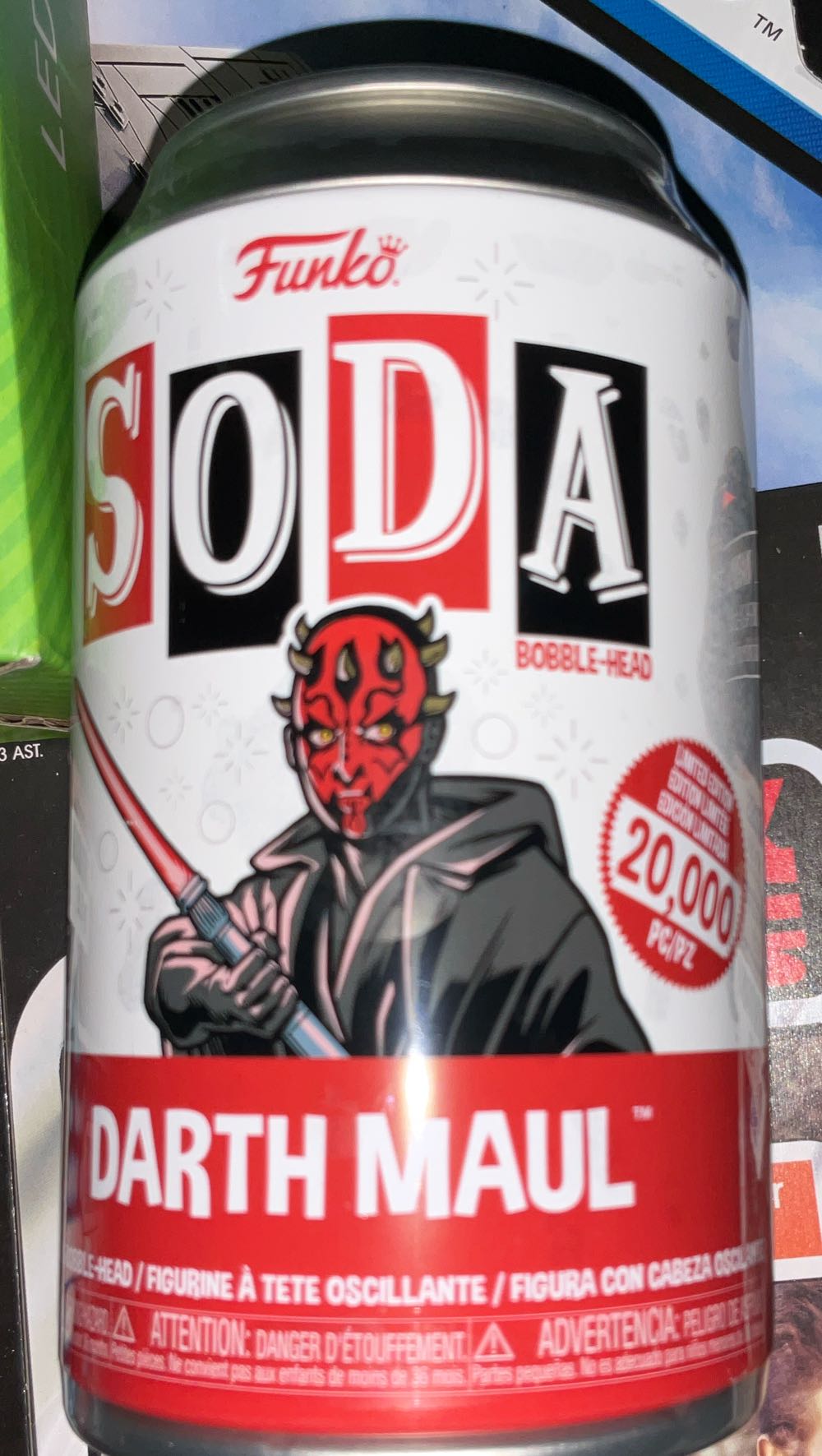 Funko Soda Darth Maul - Star Wars vinyl figure collectible [Barcode 889698670883] - Main Image 2