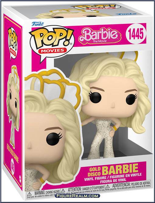 Gold Disco Barbie - Barbie vinyl figure collectible [Barcode 889698726351] - Main Image 2