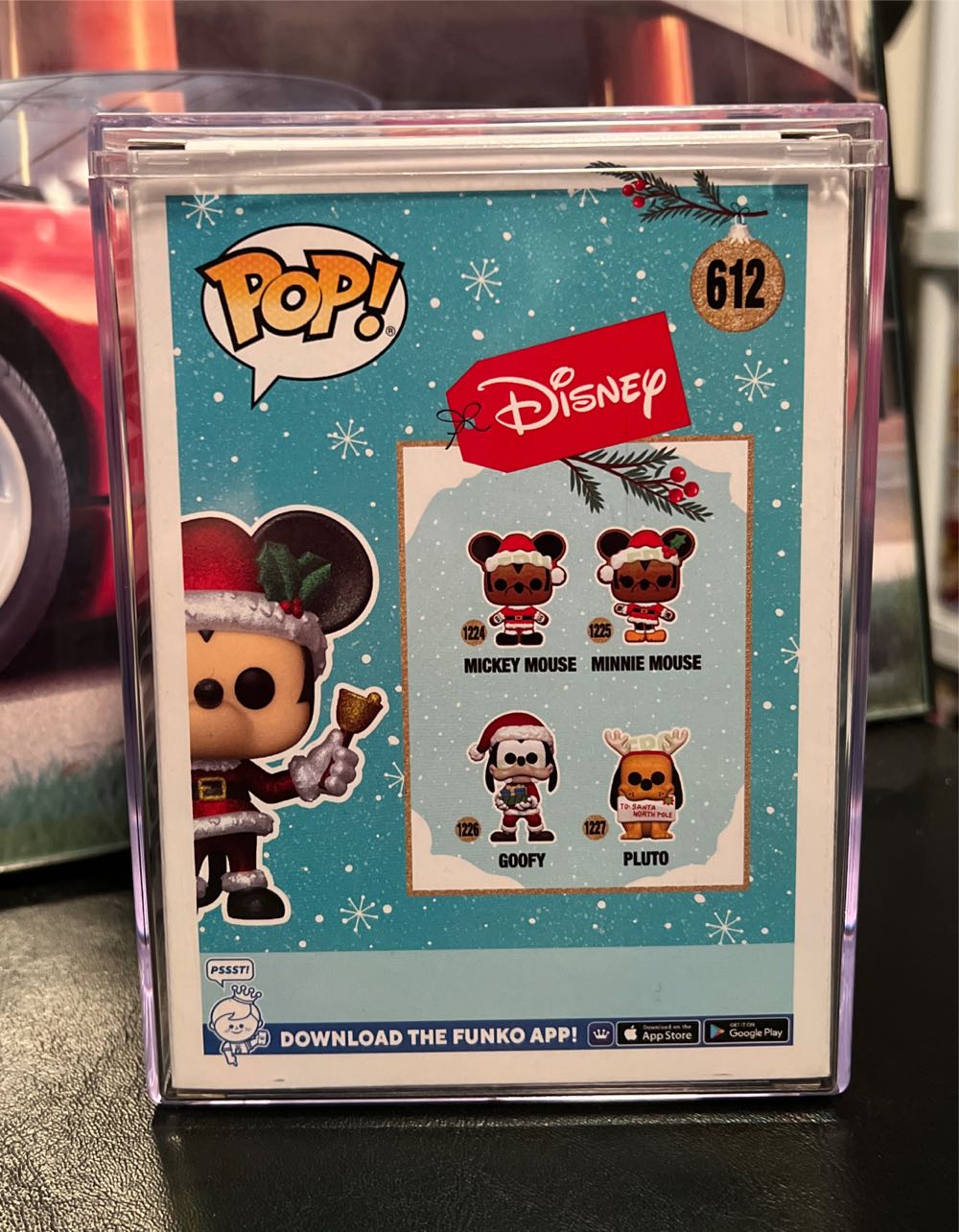 DISNEY HOLIDAY: MICKEY MOUSE (DIAMOND COLLECTION) & (HOT TOPIC EXCLUSIVE)  vinyl figure collectible [Barcode 889698664387] - Main Image 2