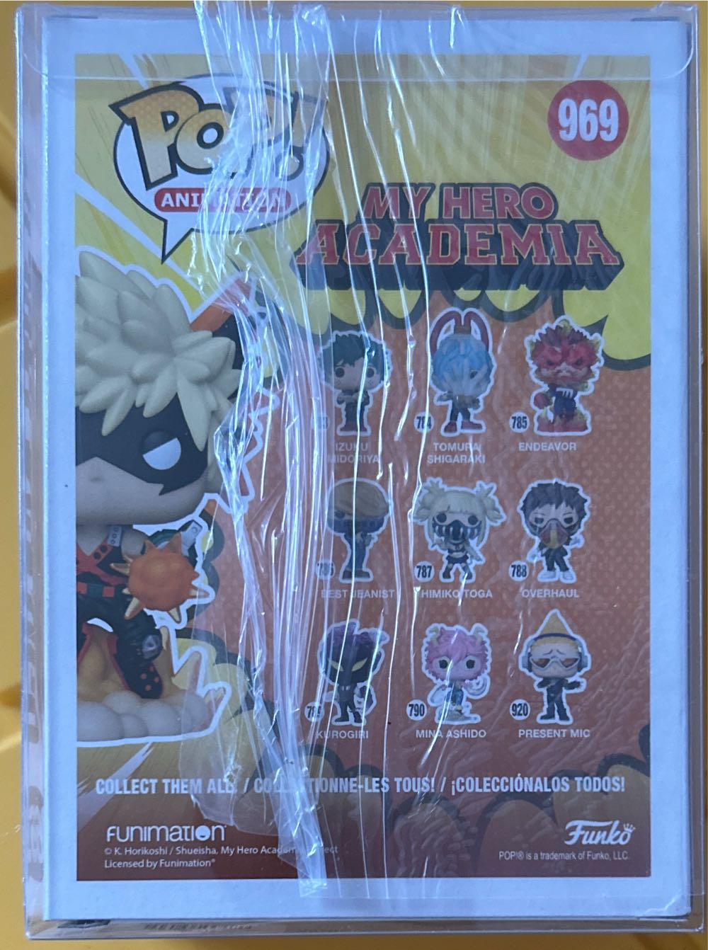 #969 Animation: My Hero Academia: Katsuki Bakugo (Hot Topic Exclusive)  vinyl figure collectible [Barcode 14925879] - Main Image 3