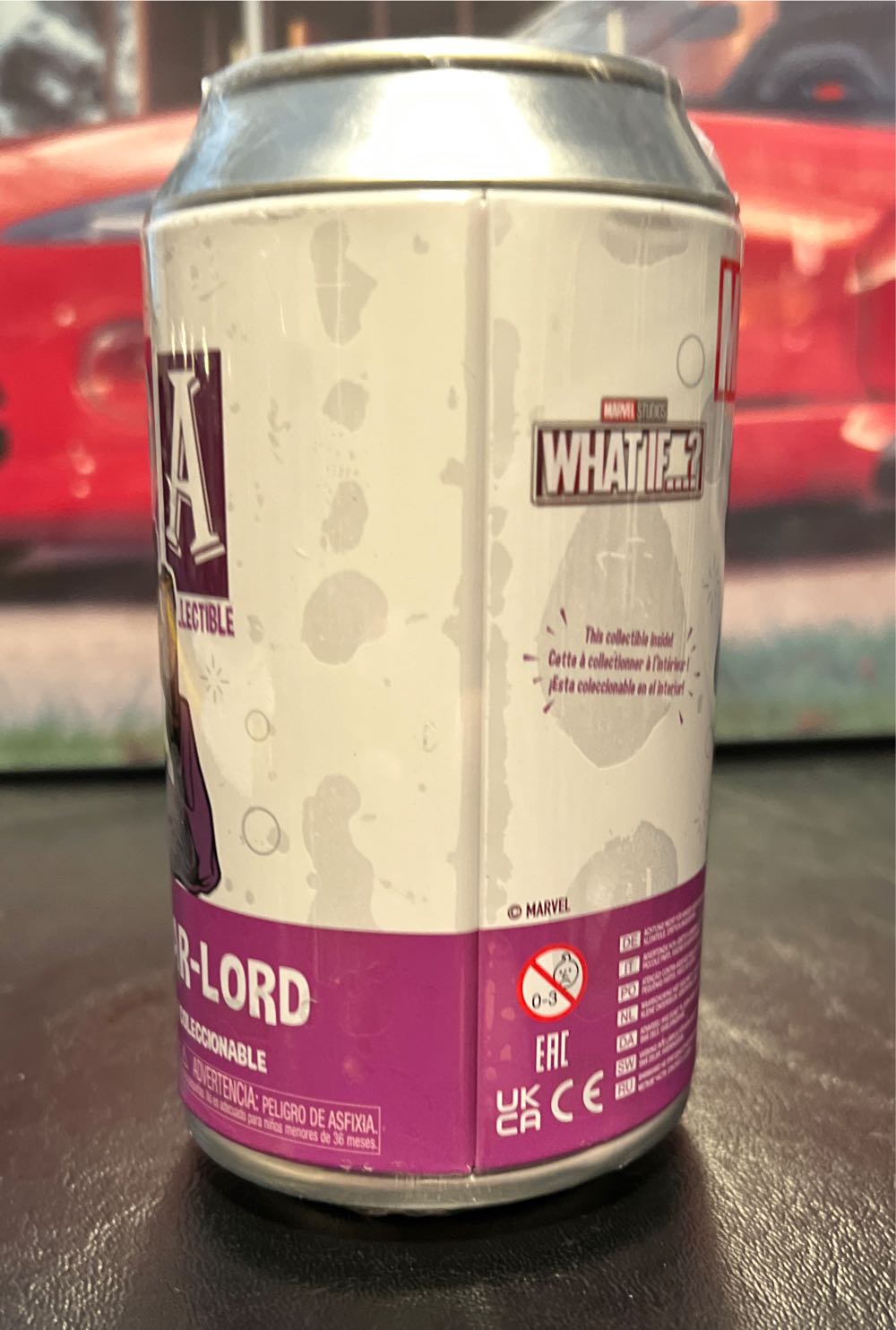 FUNKO SODA FIGURE: T’CHALLA STAR-LORD ( MARVEL WHAT IF…? )  vinyl figure collectible [Barcode 889698688406] - Main Image 3