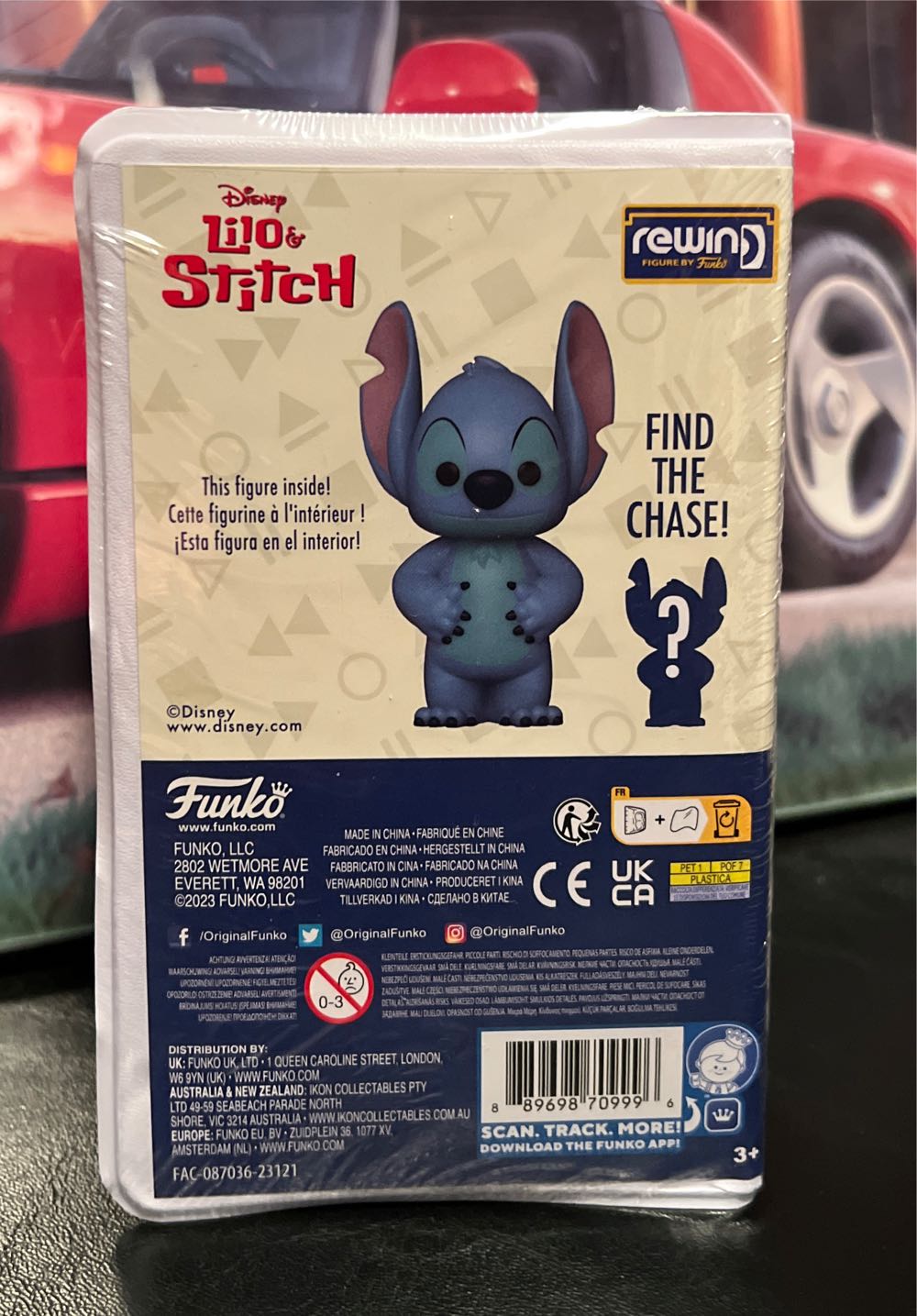 Stitch - Lilo E Stitch - Disney  - FUNKOPOP Rewind  vinyl figure collectible [Barcode 889698709996] - Main Image 2