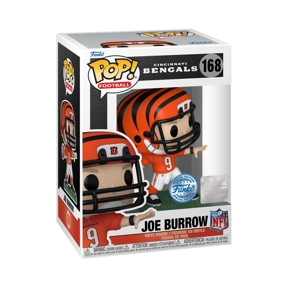 Joe Burrow - Funko vinyl figure collectible [Barcode 889698656832] - Main Image 2