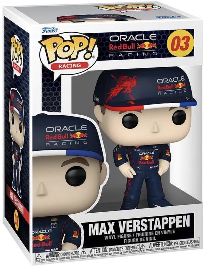 Max Verstappen - Funko vinyl figure collectible [Barcode 889698722179] - Main Image 2