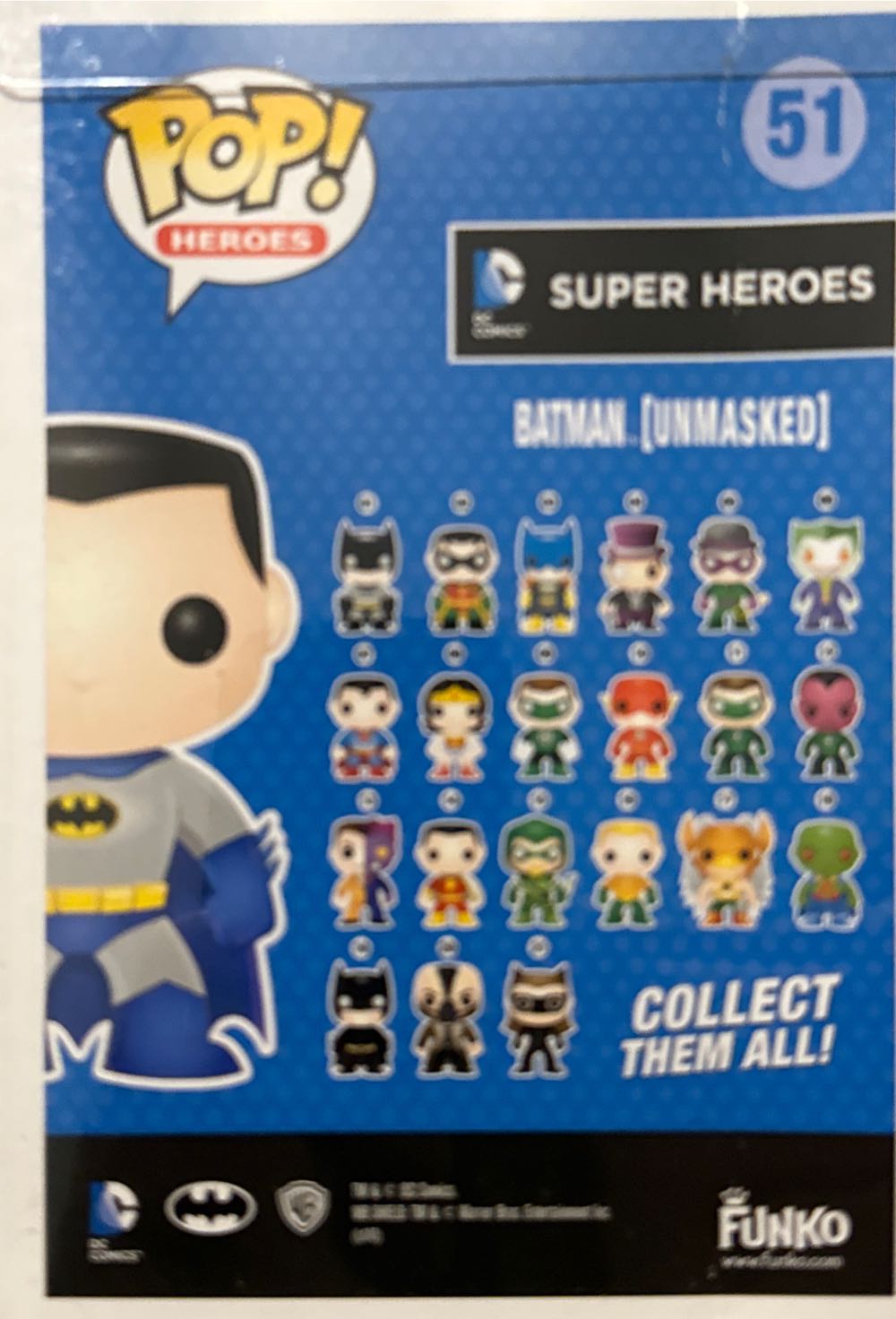 Batman Unmasked 51 $16 - DC: Superheroes vinyl figure collectible - Main Image 2