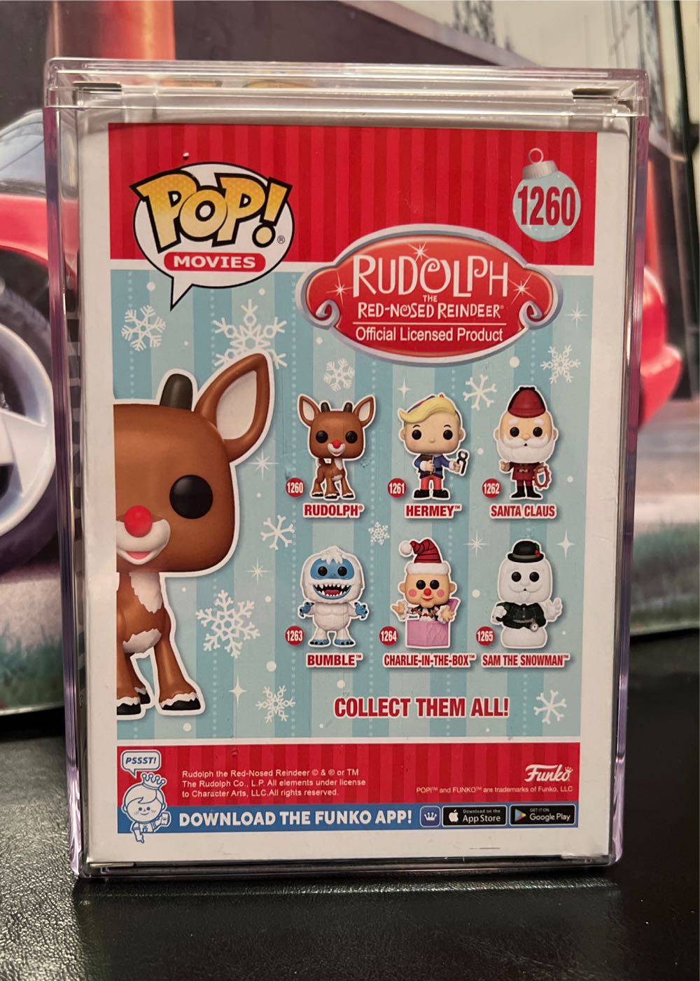 Rudolph Red Nose Reindeer: Rudolph - Rudolph the Red-Nosed Reindeer vinyl figure collectible [Barcode 889698643429] - Main Image 2