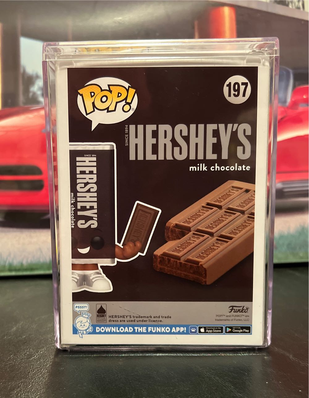 Hershey’s -197- Hershey’s Bar  vinyl figure collectible [Barcode 889698615129] - Main Image 2