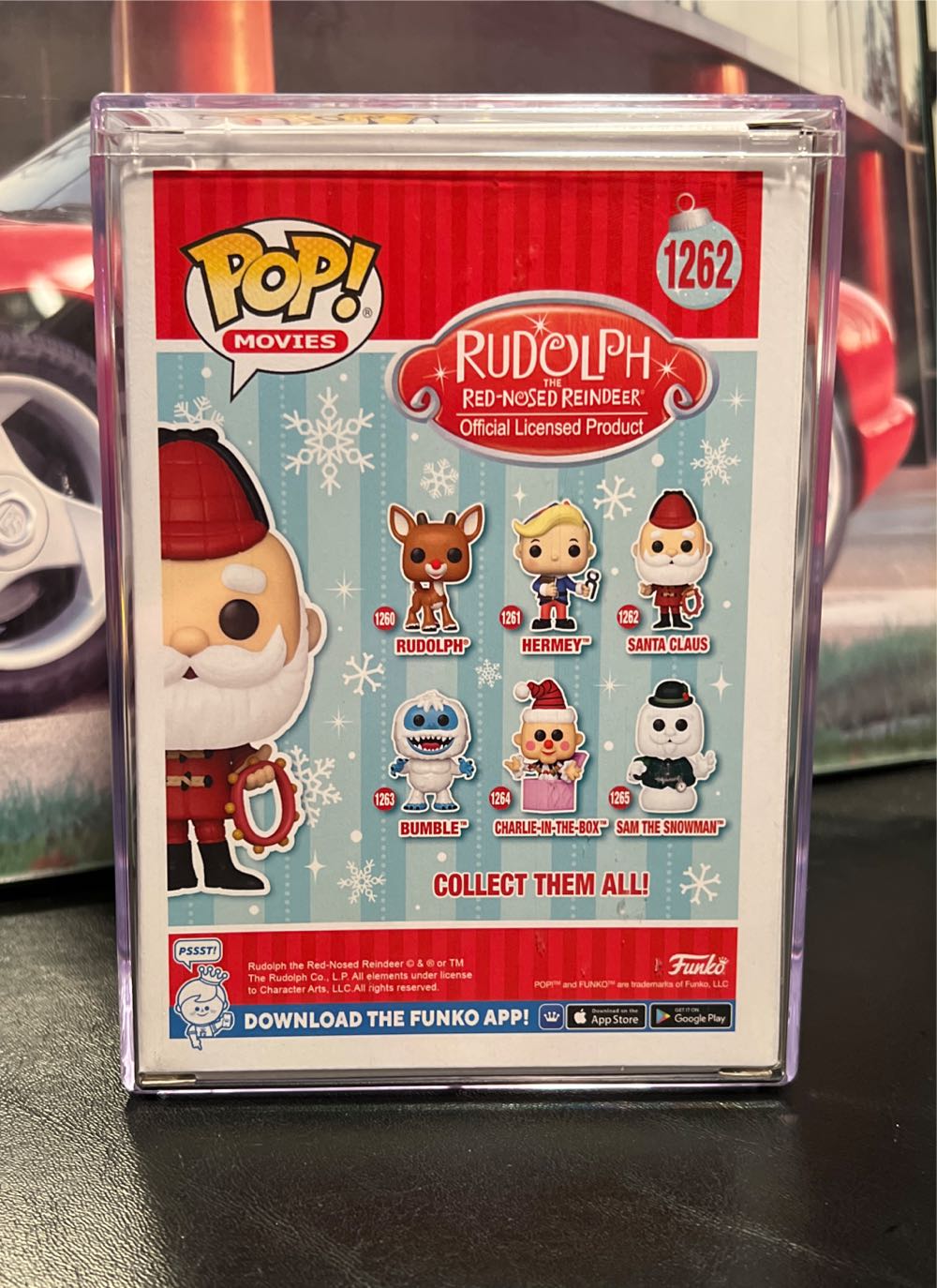 Santa Claus - Rudolph the Red-Nosed Reindeer vinyl figure collectible [Barcode 889698643443] - Main Image 2