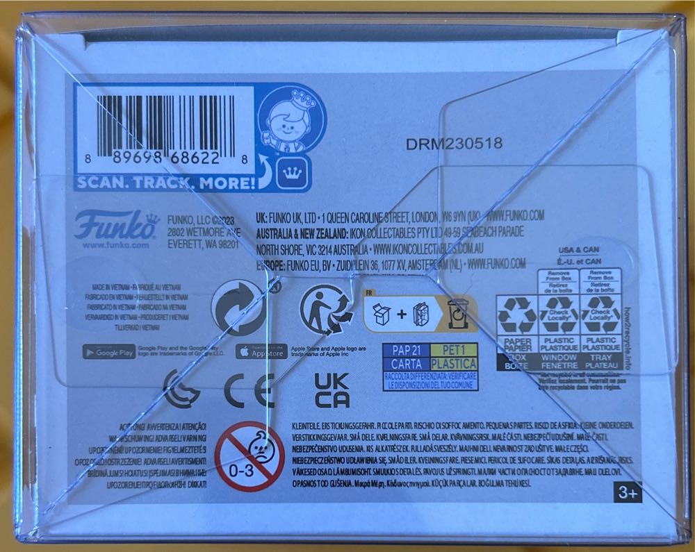 #1361 Animation: My Hero Academia: Fumikage Tokoyami (AAA Anime Exclusive, Glow) - My Hero Academia vinyl figure collectible [Barcode 889698686228] - Main Image 4