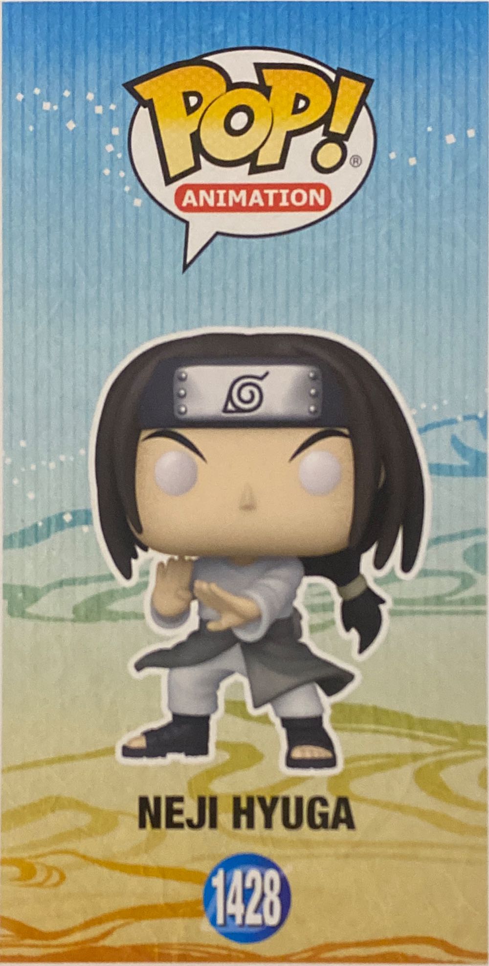 Naruto: Neji Hyuga, #1428 (Chase) - Naruto Shippuden vinyl figure collectible [Barcode 889698606554] - Main Image 2