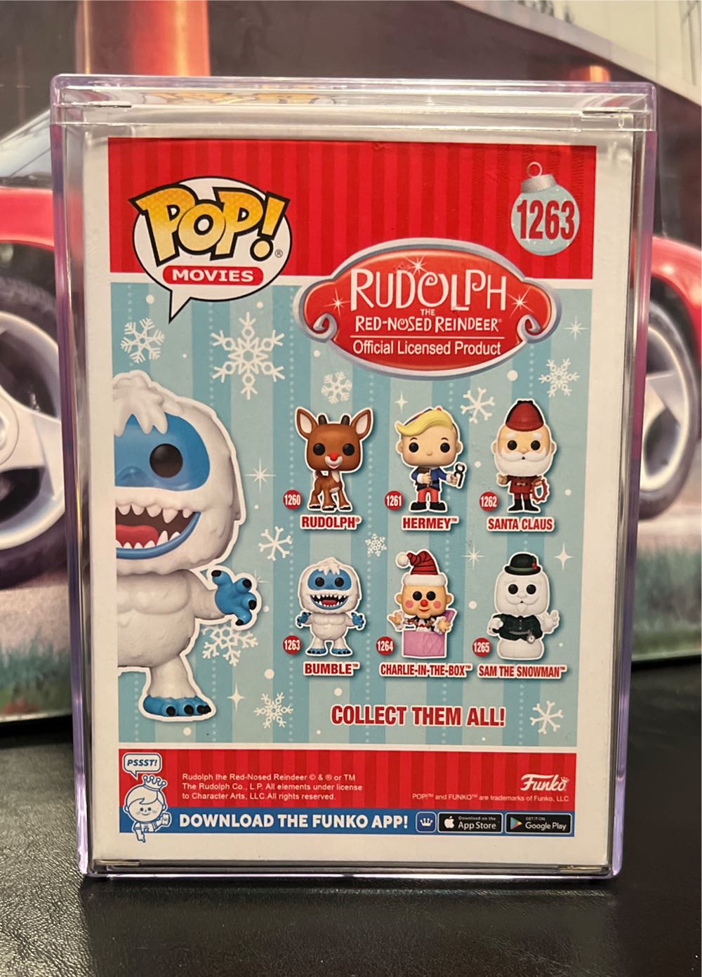 Bumble - Rudolph the Red-Nosed Reindeer vinyl figure collectible [Barcode 889698643399] - Main Image 2
