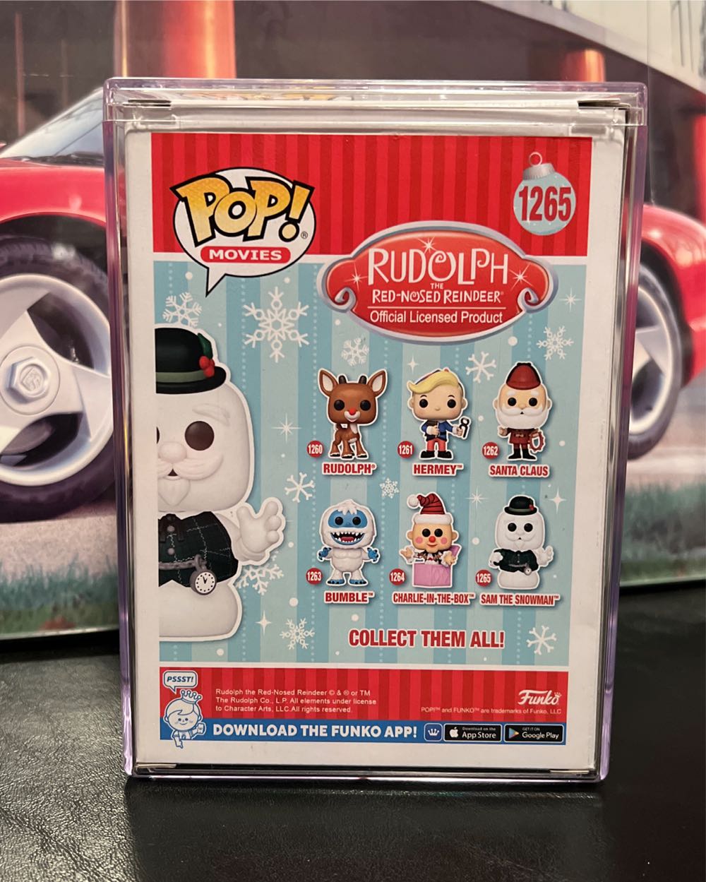 Sam the Snowman - Rudolph the Red-Nosed Reindeer vinyl figure collectible [Barcode 889698643436] - Main Image 2