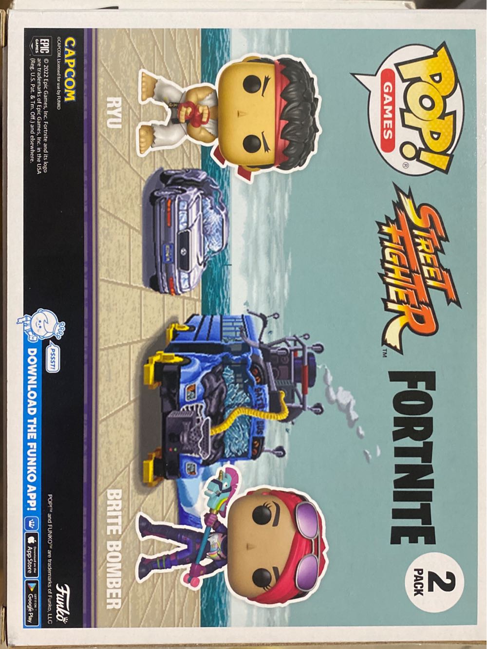 Ryu & Brite Bomber - Fortnite vinyl figure collectible [Barcode 889698611893] - Main Image 3