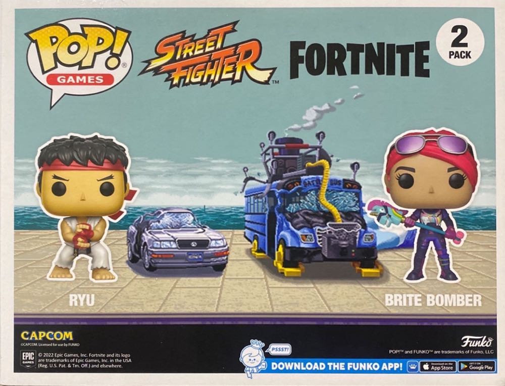 Ryu & Brite Bomber - Fortnite vinyl figure collectible [Barcode 889698611893] - Main Image 4