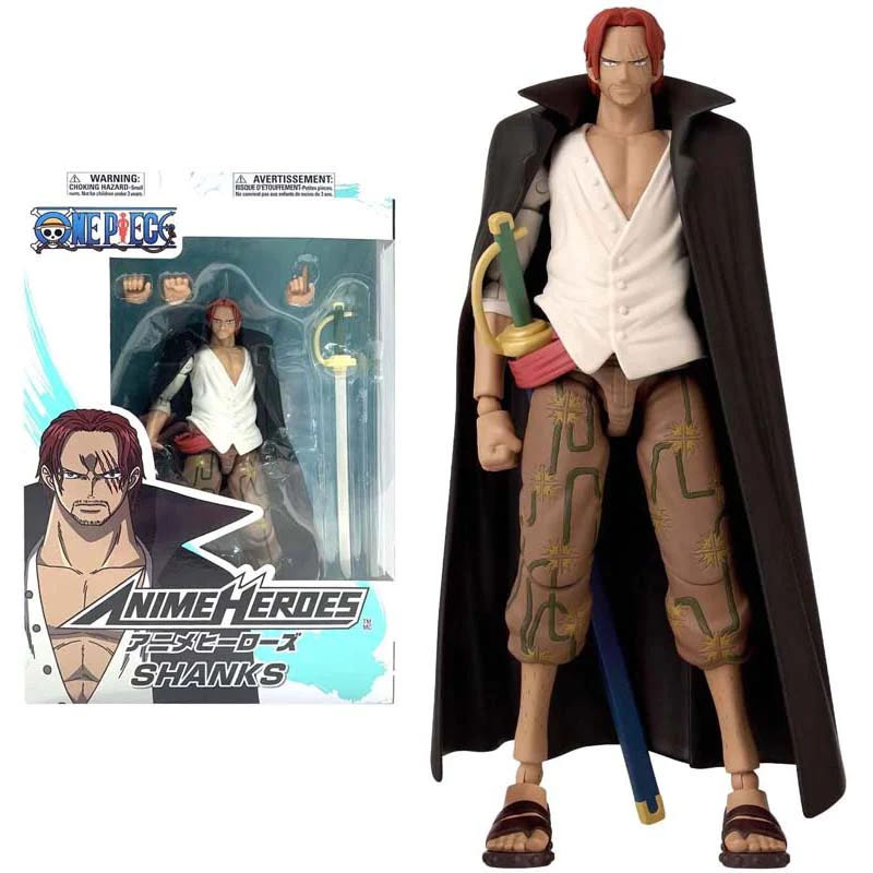 Anime Heroes Shanks - One Piece vinyl figure collectible [Barcode 045557369354] - Main Image 2
