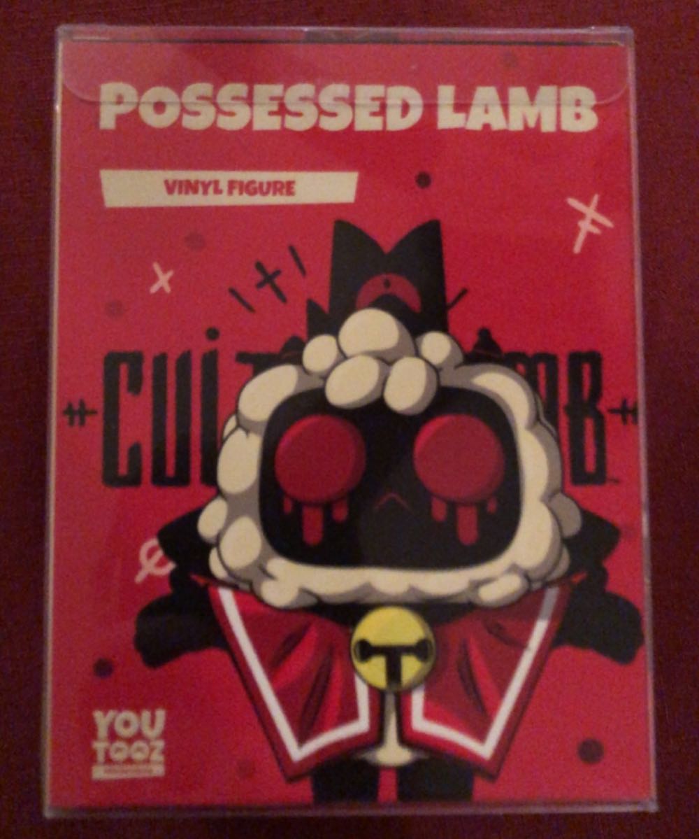 Cult Of The Lamb - Possessed Lamb  vinyl figure collectible [Barcode 810122540991] - Main Image 2