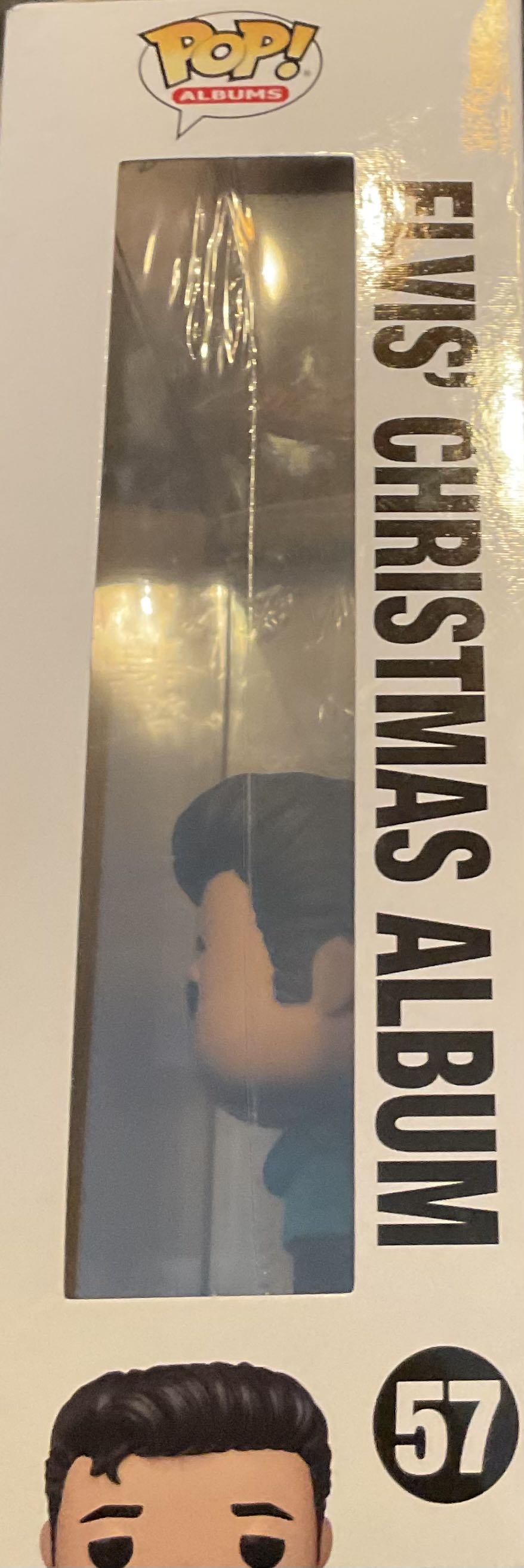 Funko Pop! Albums: Elvis Christmas Album: Elvis Presley #57 - Elvis Presley vinyl figure collectible [Barcode 889698656214] - Main Image 4