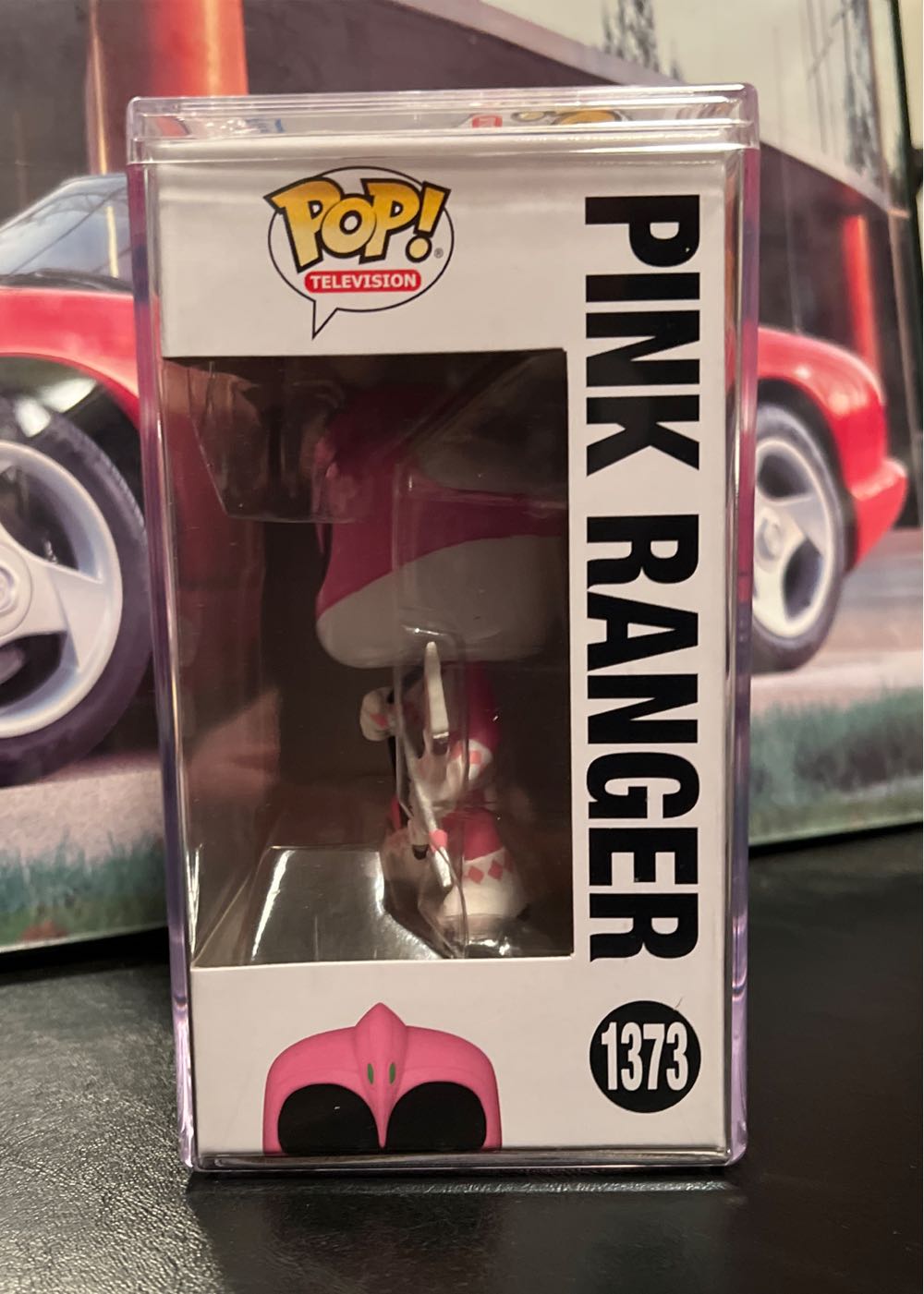 Pink Ranger - 1373  - Power Rangers - Funko Pop Television - Mighty Morphin Power Rangers vinyl figure collectible [Barcode 889698721561] - Main Image 3