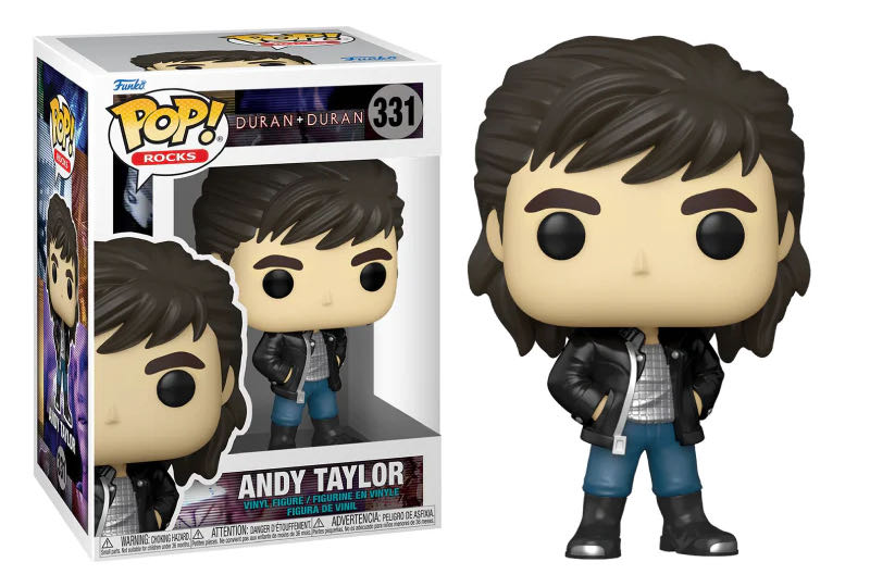 Andy Taylor - Duran Duran vinyl figure collectible [Barcode 889698640510] - Main Image 2