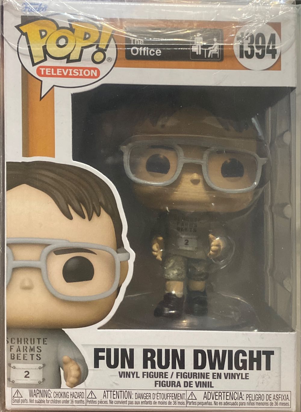 The Office: Fun Run Dwight  vinyl figure collectible [Barcode 889698657594] - Main Image 3