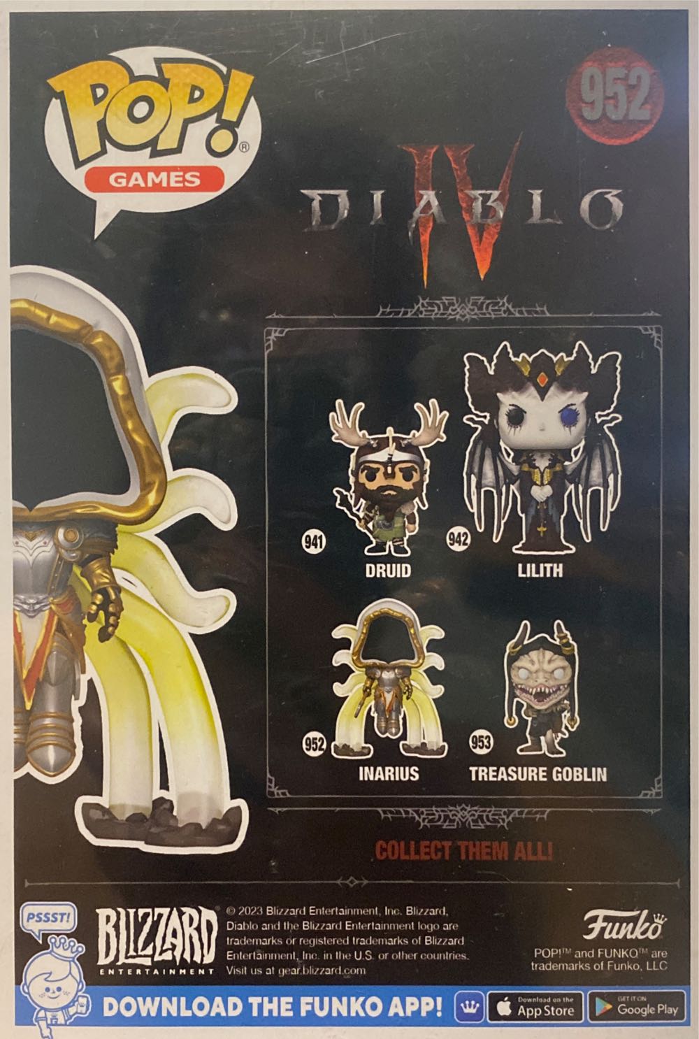 Inarius - Diablo IV - Diablo vinyl figure collectible [Barcode 889698765312] - Main Image 4