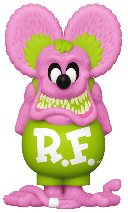 ✅ Rat Fink Pink  vinyl figure collectible [Barcode 889698574297] - Main Image 2