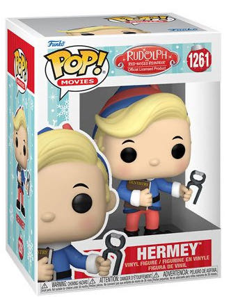 Hermey - Rudolph the Red-Nosed Reindeer vinyl figure collectible [Barcode 889698643405] - Main Image 2