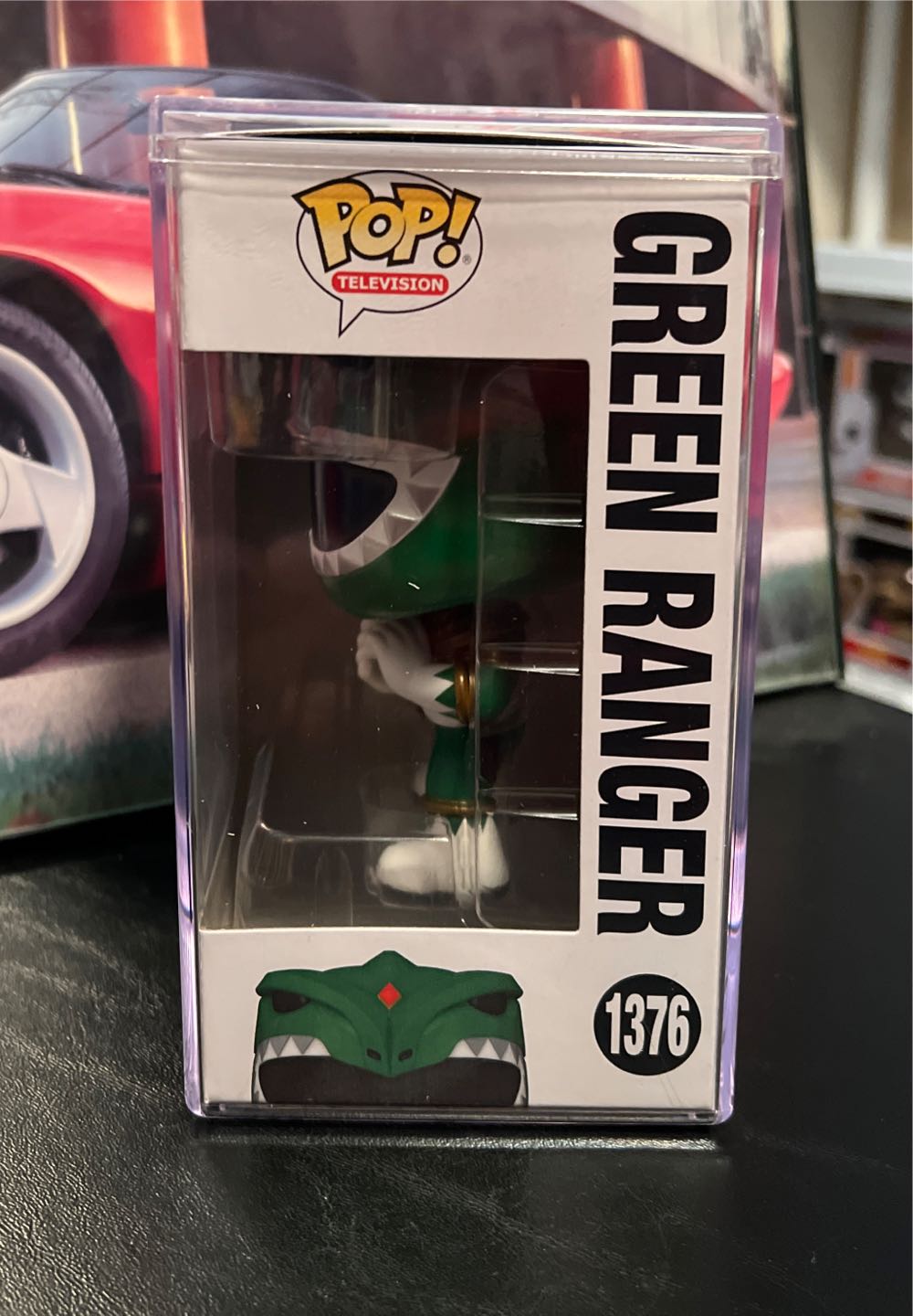 Green Ranger - 1376 - Power Rangers - Funko Pop Television - Power Rangers vinyl figure collectible [Barcode 889698722025] - Main Image 3