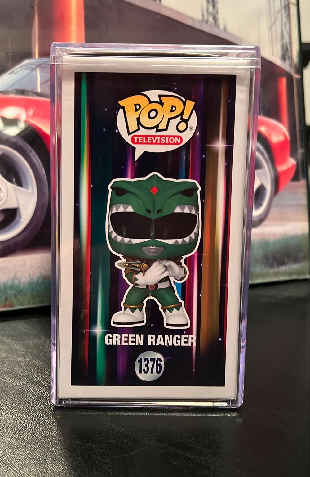 Green Ranger - 1376 - Power Rangers - Funko Pop Television - Power Rangers vinyl figure collectible [Barcode 889698722025] - Main Image 4