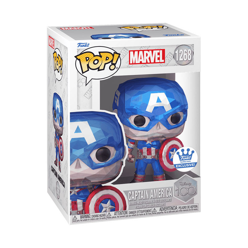 Captain America - Marvel Universe vinyl figure collectible [Barcode 889698704847] - Main Image 2