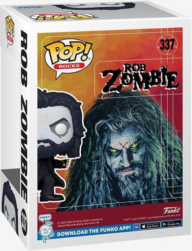 Rob Zombie - Musicians vinyl figure collectible [Barcode 889698674515] - Main Image 2