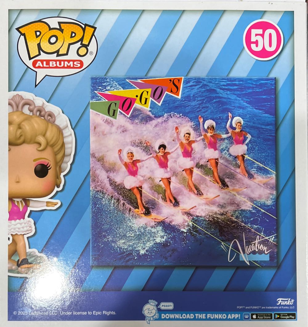 Go-Go’s  Vacation - Musicians vinyl figure collectible [Barcode 889698705882] - Main Image 2