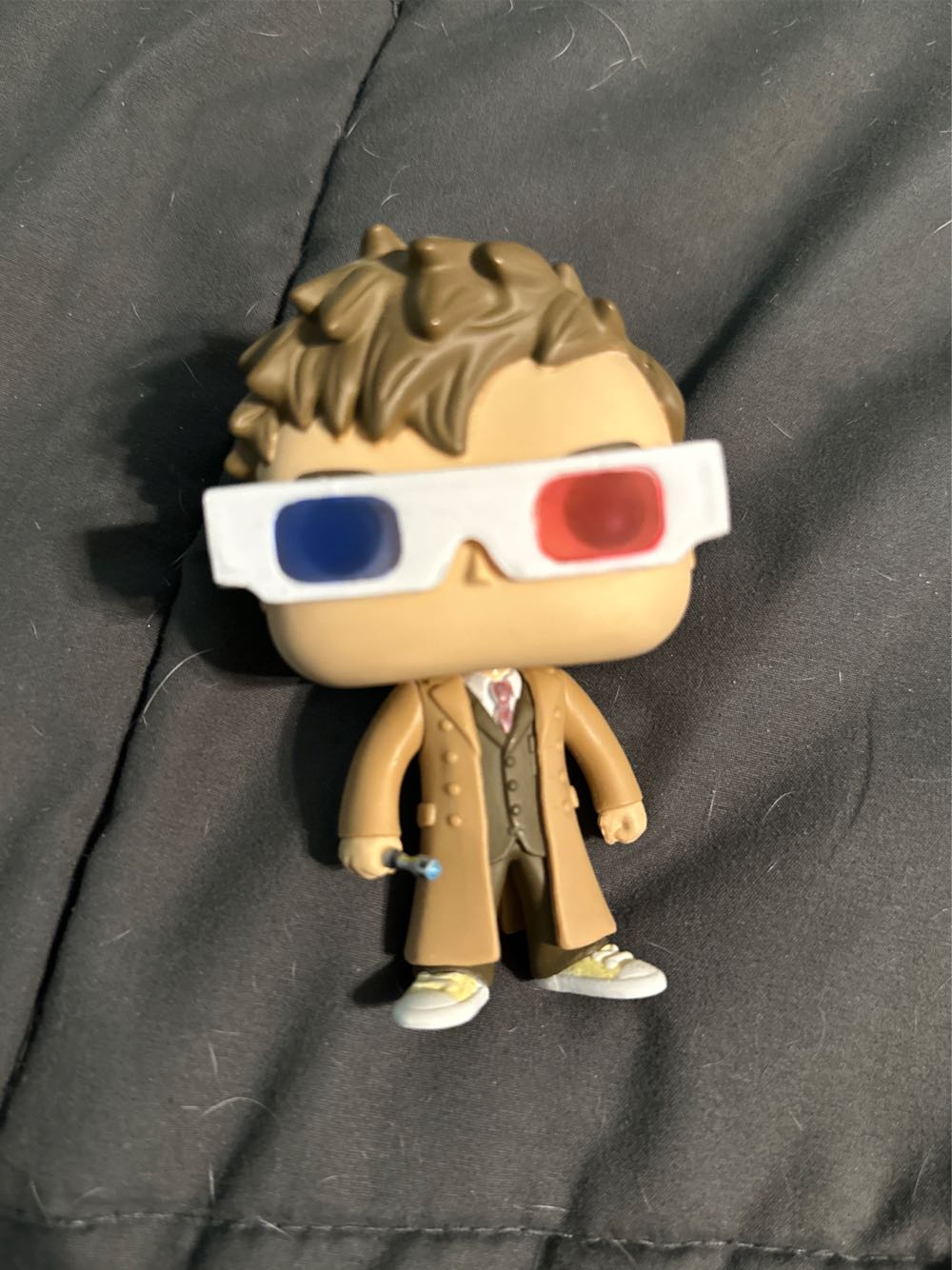 Funko Pop Television: Tenth Doctor With 3d Glasses Collectible Figure Multicolor  vinyl figure collectible [Barcode 0849803056131] - Main Image 2