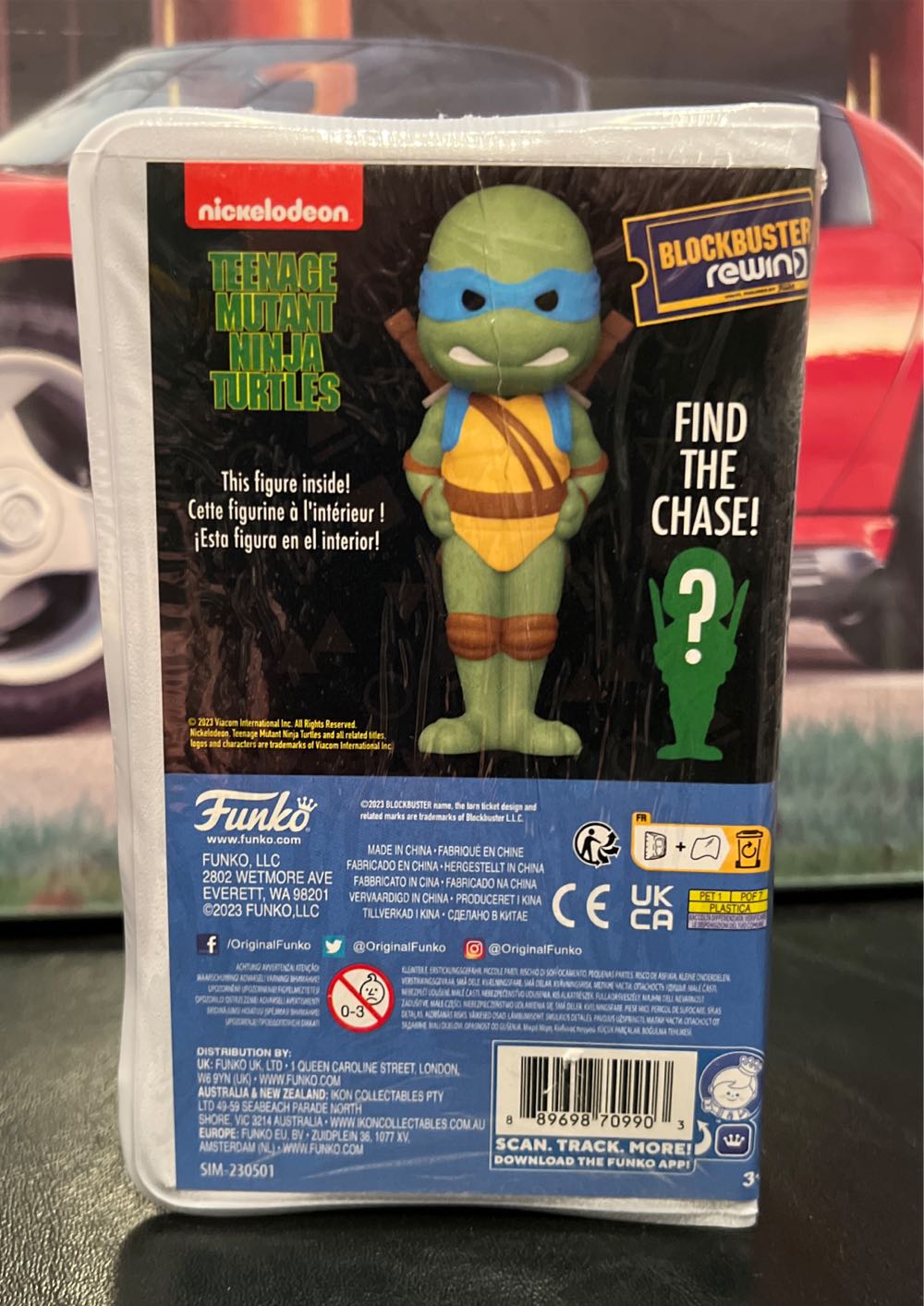 Pop Movie:  Teenage Mutant Ninja Turtles - Teenage Mutant Ninja Turtles vinyl figure collectible [Barcode 889698709903] - Main Image 2