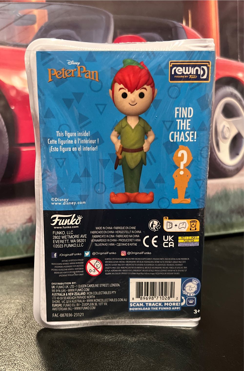 Peter Pan - Disney  - FUNKOPOP Rewind  vinyl figure collectible [Barcode 889698710282] - Main Image 2