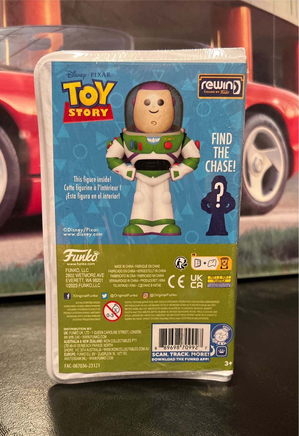 Buzz Lightyear - Toy Story - Disney Pixar  - FUNKOPOP Rewind  vinyl figure collectible [Barcode 889698709927] - Main Image 2