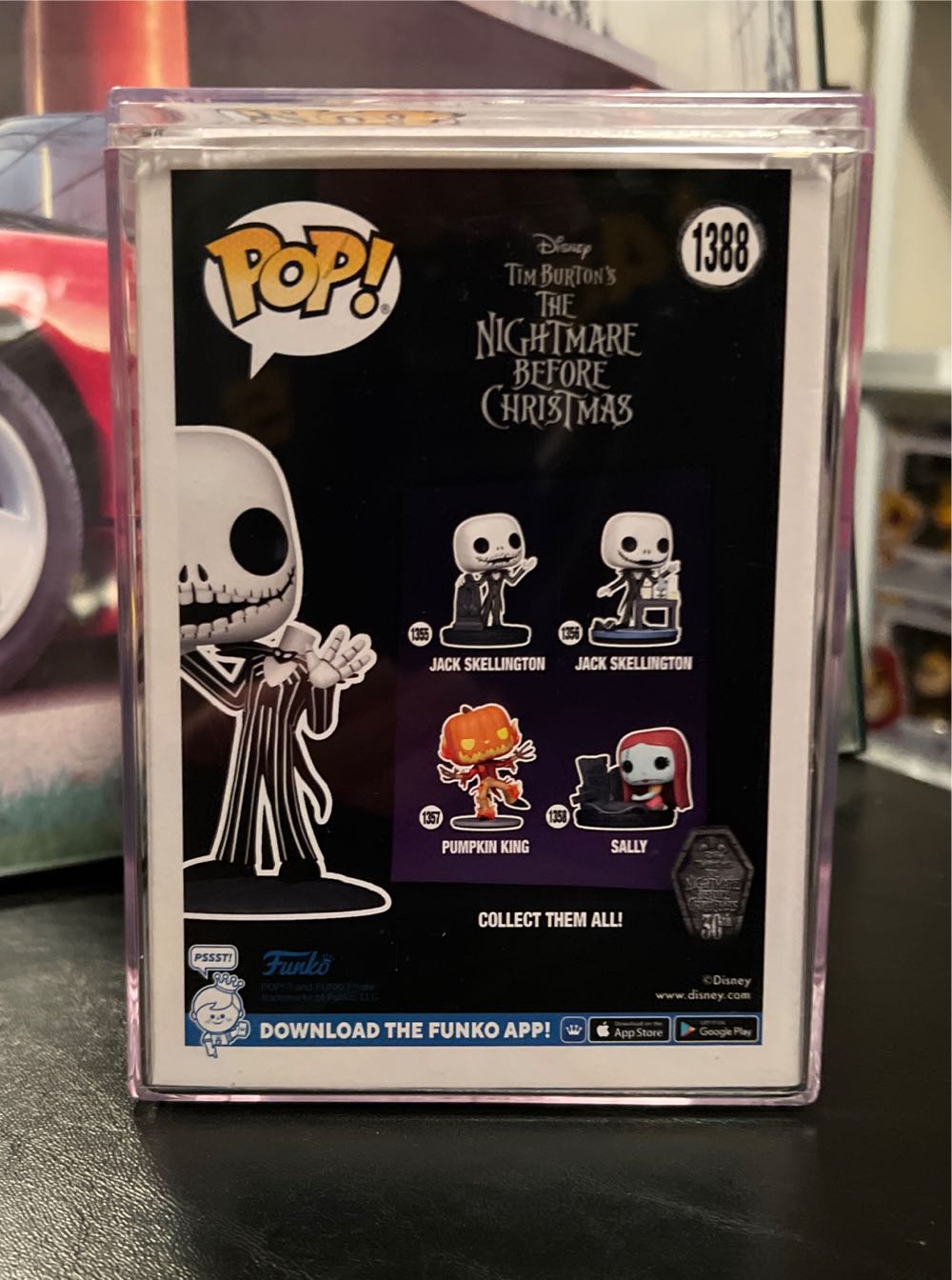 Jack Skellington - The Nightmare Before Christmas vinyl figure collectible [Barcode 889698747110] - Main Image 2