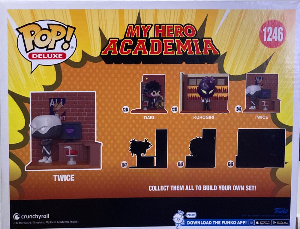 Twice - My Hero Academia vinyl figure collectible [Barcode 889698697408] - Main Image 3