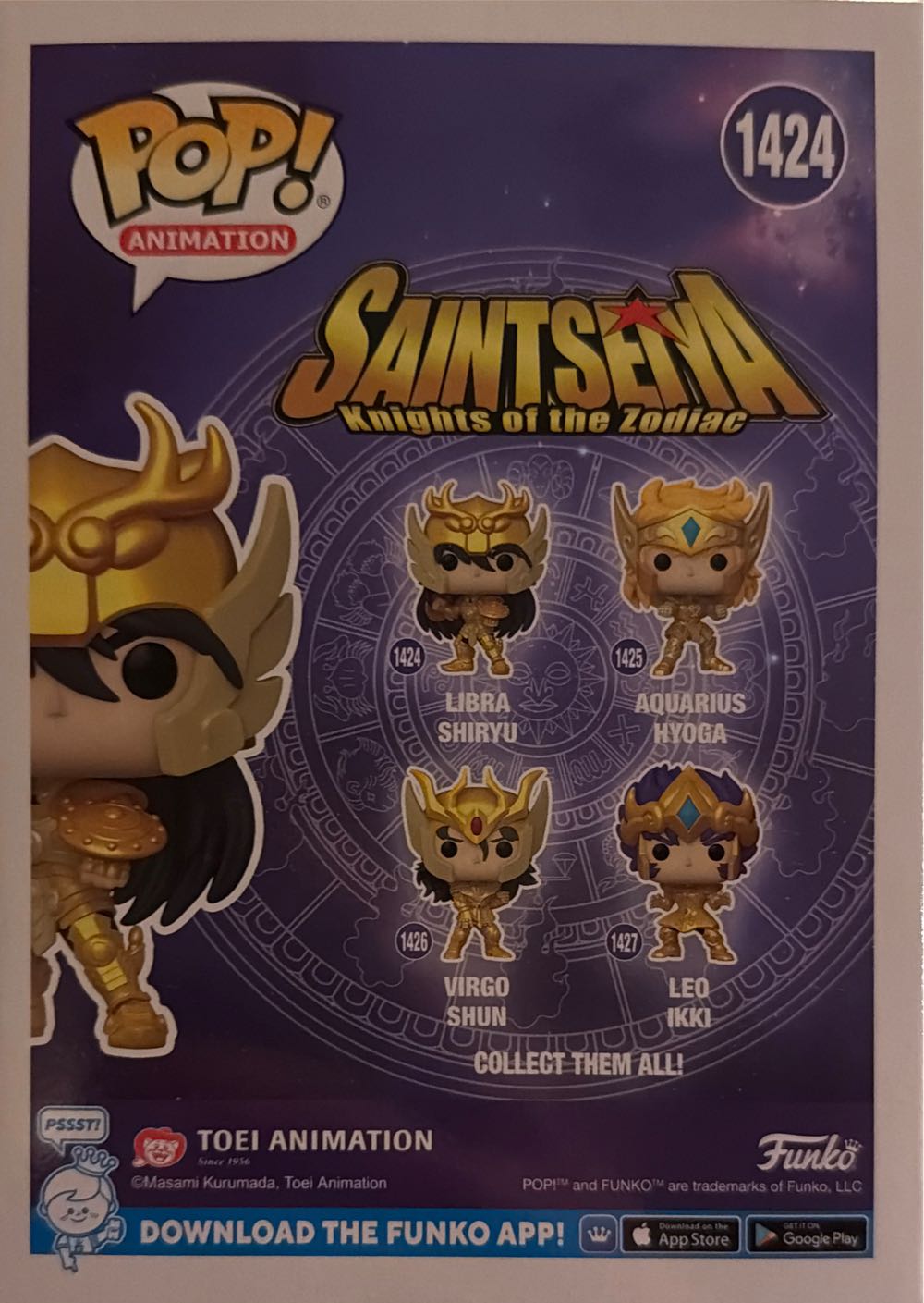 Saint Seiya 1424 - Libra Shiryu - Saint Seiya vinyl figure collectible [Barcode 889698720601] - Main Image 4