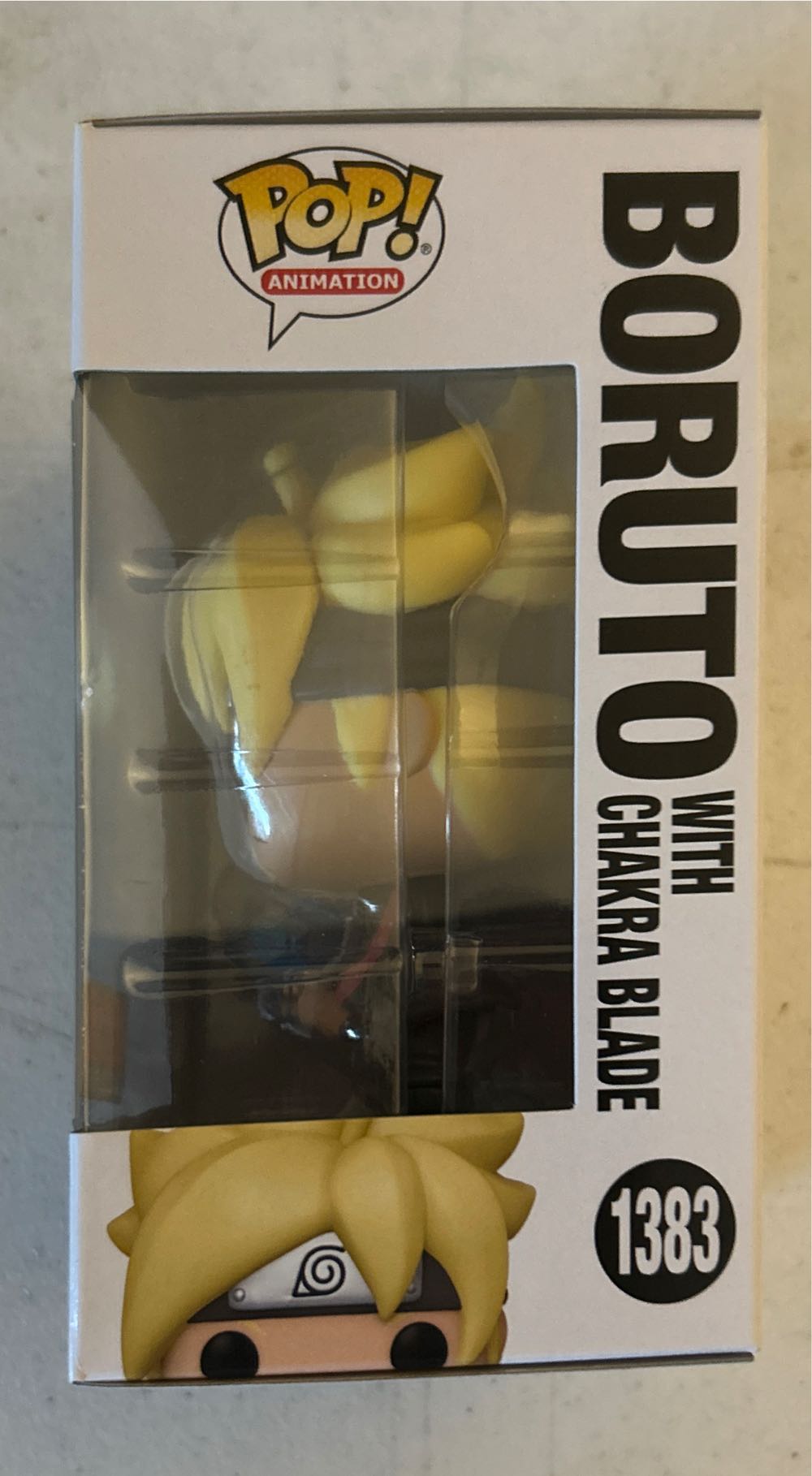 #1383 Animation: Boruto: Boruto With Chakra Blade (AAA Exclusive) - Boruto vinyl figure collectible [Barcode 889698631365] - Main Image 2